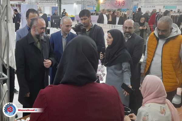 عکس| نمایشگاه نوآوری‌های صنعت پوشاک و توانمندی‌های بانوان مازندران افتتاح شد