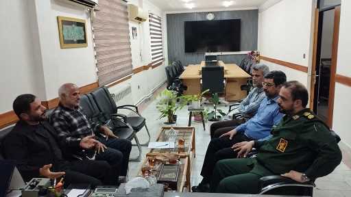  نظارت میدانی مسئول سازمان بسیج اصناف مازندران از اصناف جویبار 