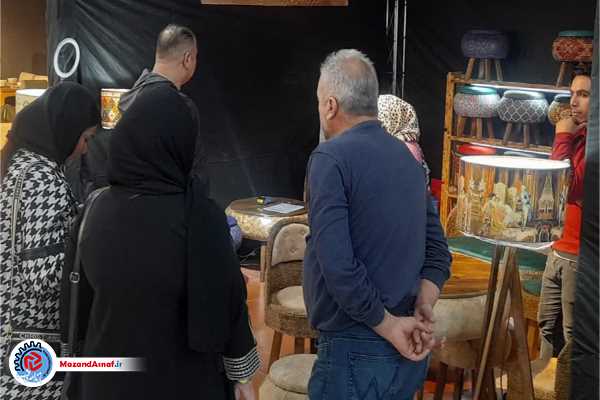 عکس| استقبال بازدیدکنندگان از نمایشگاه مبل ساری
