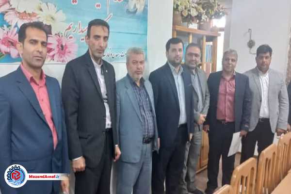 «فرزاد اسدی» رئیس جدید اتاق اصناف نور شد+عکس