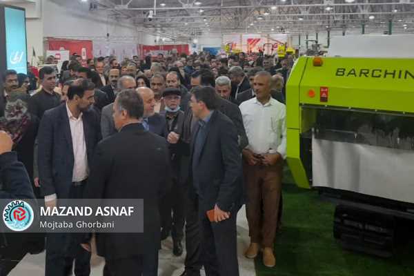 عکس| افتتاح نمایشگاه تخصصی ماشین آلات و ادوات کشاورزی مازندران به‌روایت تصویر
