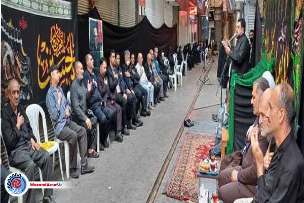 عکس| برگزاری دومین روز از مراسم عزاداری کسبه بازار ساری