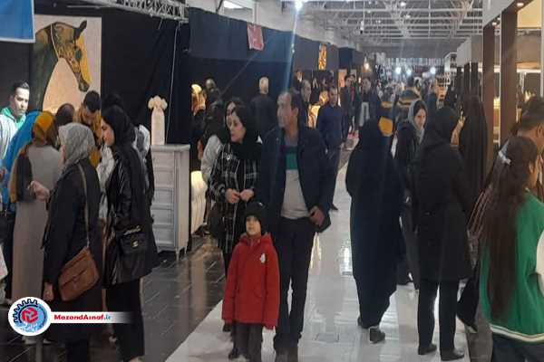 عکس| نمایشگاه مبل ساری در ایستگاه پایانی