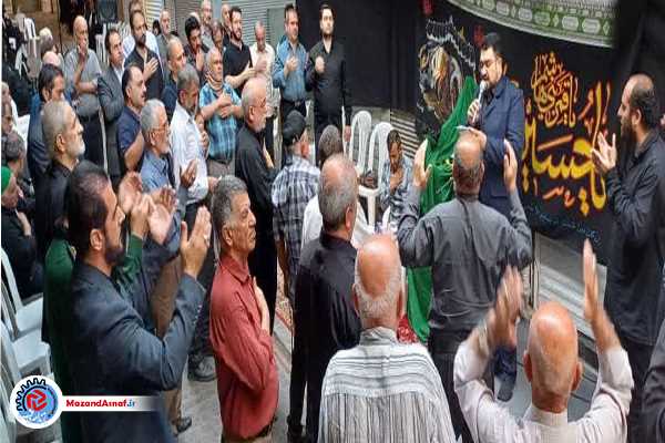عکس| برگزاری دومین روز از مراسم عزاداری کسبه بازار ساری