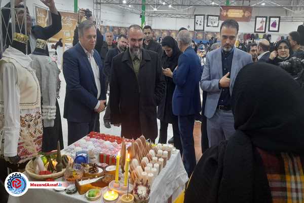 عکس| نمایشگاه نوآوری‌های صنعت پوشاک و توانمندی‌های بانوان مازندران افتتاح شد