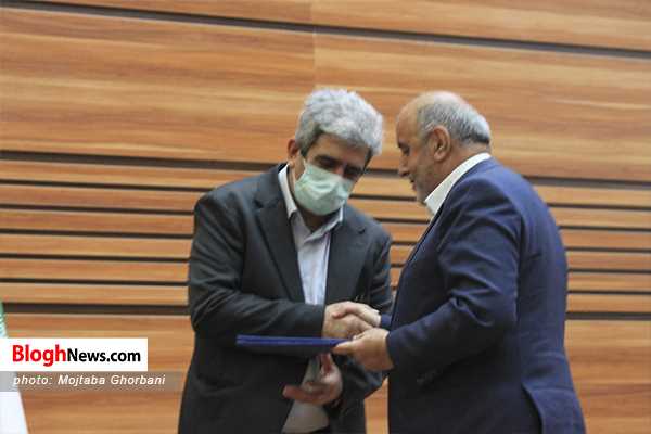مراسم معارفه رئیس جدید سازمان صمت با حضور پررنگ اتاق‌های اصناف مازندران
