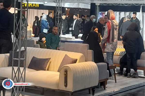 عکس| نمایشگاه مبل ساری در ایستگاه پایانی