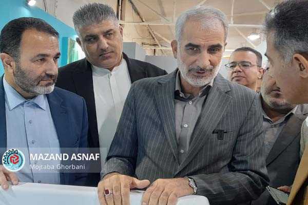 عکس| پنجمین رویداد نمایشگاه صنعت ساختمان در ساری کلید خورد
