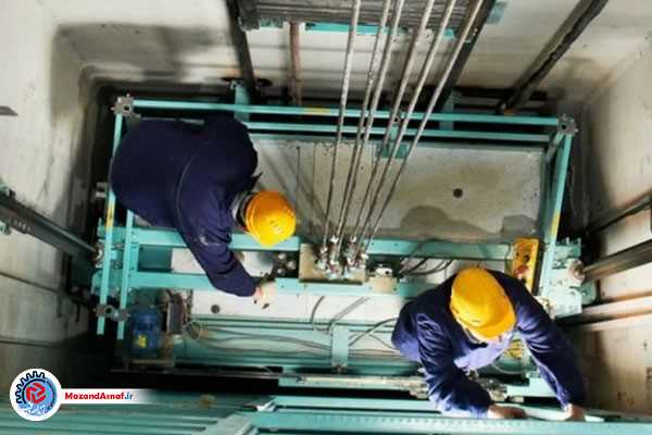 عدم تمدید ادواری  ۹۰ درصد از دارندگان تاییدیه آسانسور در مازندران