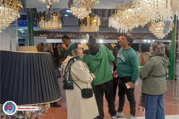 عکس| استقبال بازدیدکنندگان از نمایشگاه مبل ساری