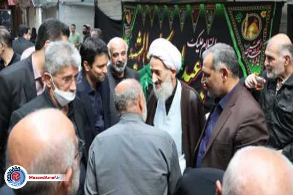 عکس| برگزاری دومین روز از مراسم عزاداری کسبه بازار ساری