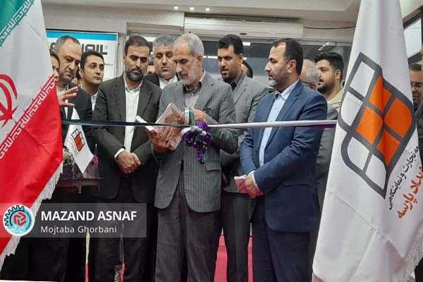 عکس| پنجمین رویداد نمایشگاه صنعت ساختمان در ساری کلید خورد