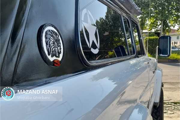 عکس| برگزاری نمایشگاه خودروهای کلاسیک در قائم‌شهر