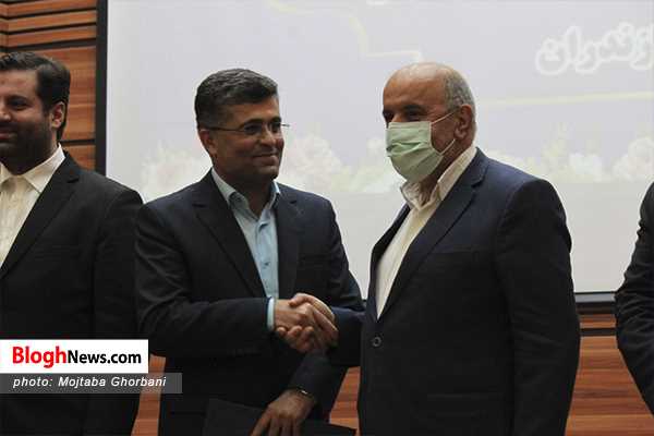 مراسم معارفه رئیس جدید سازمان صمت با حضور پررنگ اتاق‌های اصناف مازندران