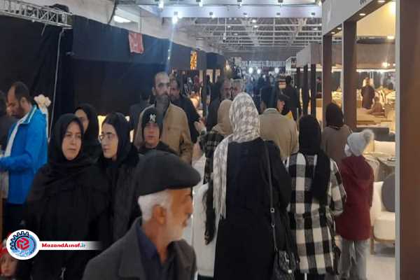 عکس| نمایشگاه مبل ساری در ایستگاه پایانی