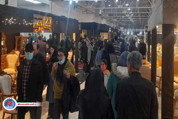 عکس| نمایشگاه مبل ساری در ایستگاه پایانی