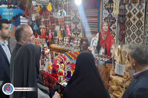 عکس| نمایشگاه نوآوری‌های صنعت پوشاک و توانمندی‌های بانوان مازندران افتتاح شد