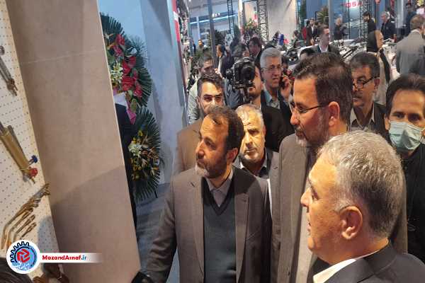 عکس| آغاز بکار چهارمین نمایشگاه بین‌المللی تخصصی ابزارآلات در ساری