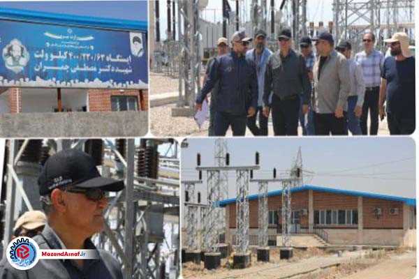 بازدید دکتر نتاج از پروژه توسعه ایستگاه ۶۳ کیلوولت «بابل ۱»