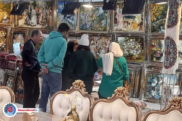 عکس| استقبال بازدیدکنندگان از نمایشگاه مبل ساری