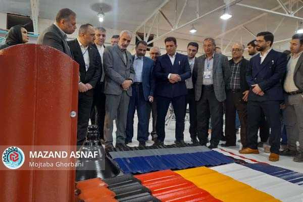 عکس| پنجمین رویداد نمایشگاه صنعت ساختمان در ساری کلید خورد