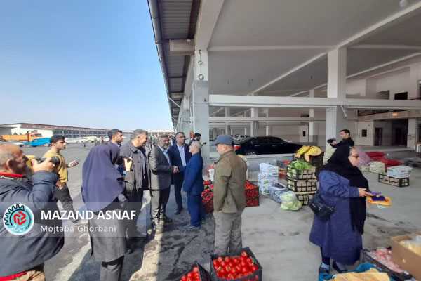 آغاز به‌کار میدان جدید میوه و تره بار ساری