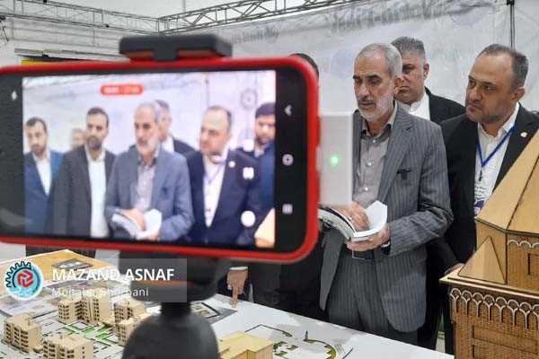 عکس| پنجمین رویداد نمایشگاه صنعت ساختمان در ساری کلید خورد